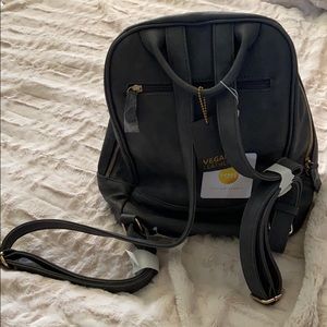 Vegan Leather Backpack